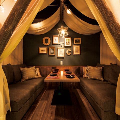 グランピング個室 お肉とチーズ Octo Table（オクトテーブル）栄店 個室4名様（1部屋） - 個室