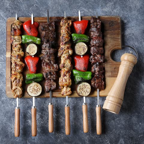 ビーフスキュワー（串焼き牛肉）