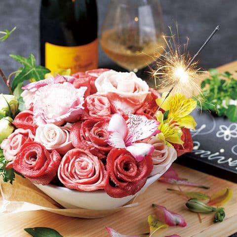 肉の華が咲く★肉ブーケ　1人前（注文は2人前～）
