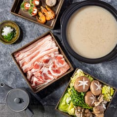 全室水槽個室 柳橋 AONO(アオノ)名古屋駅店 D.黒豚しゃぶしゃぶお重コース - 宴会プラン