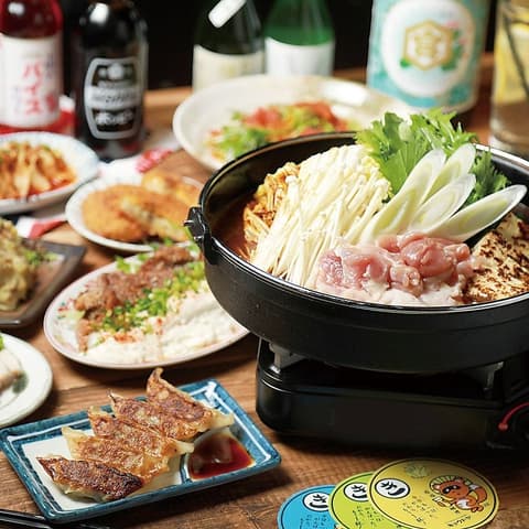 ヨンナナ酒場 名古屋駅店 【K】120分飲放付☆奥三河鶏の八丁味噌鍋コース - 宴会プラン