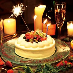 CABANA TERRACE カバナテラス 名古屋栄店 C BIRTHDAYスタンダード 32品+ケーキ付 - 宴会プラン