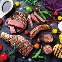 グランピング個室 お肉とチーズ Octo Table(オクトテーブル)栄店 D.3H飲放付★豪快な肉料理5種盛合せ全14品 - 宴会プラン