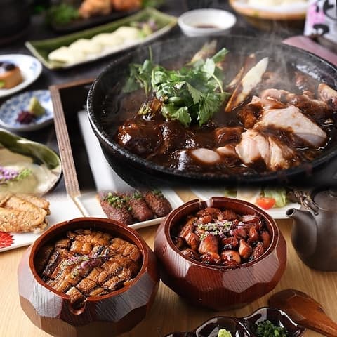 ひつまぶしと炭火焼き鳥 名古屋めし居酒屋 なご八 栄店 【G】名古屋名物贅沢三昧!名古屋コーチン味噌鍋コース - 宴会プラン