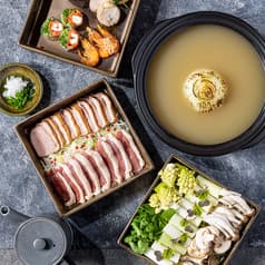 全室水槽個室 柳橋 AONO(アオノ)名古屋駅店 B.鴨しゃぶしゃぶお重コース - 宴会プラン