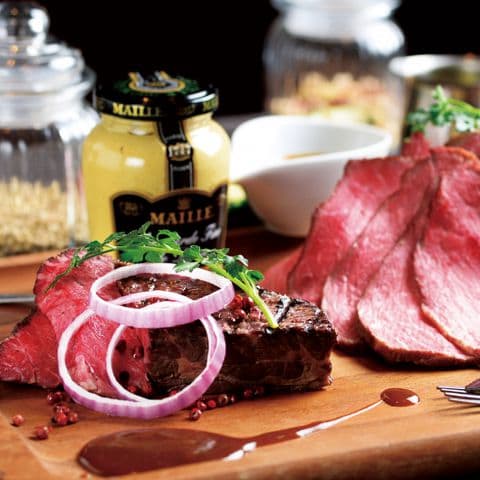 グランピング個室 お肉とチーズ Octo Table(オクトテーブル)栄店 【C】3H飲放付★自慢の肉料理3種盛り 等《全12品》 - 宴会プラン