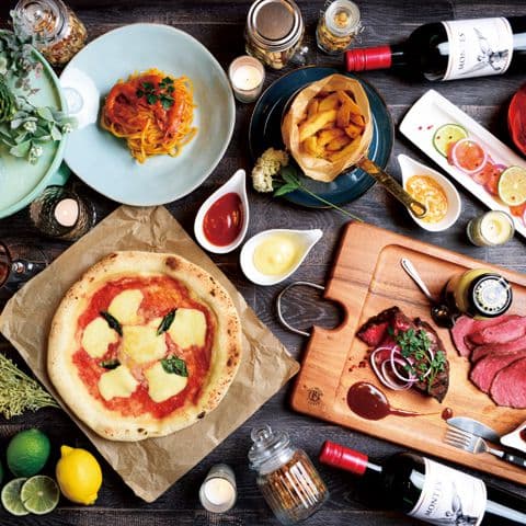 CABANA TERRACE カバナテラス 名古屋栄店 A【スタンダードコース】32品(ローストビーフ含む) 2時間食べ飲み放題 - 宴会プラン