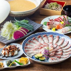 天ぷら海鮮 酒場食堂 鈴なり 名古屋駅店 D.「鈴なり」鰤しゃぶ霙鍋コース - 宴会プラン